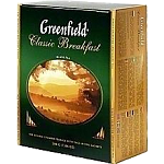 Чай Гринфилд зеленый 100 пак